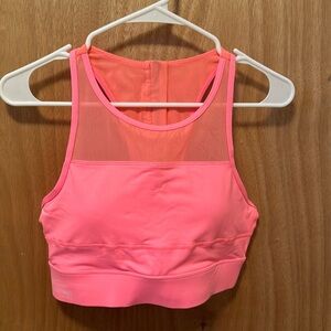NWOT tags Zyia pink All star sports bra